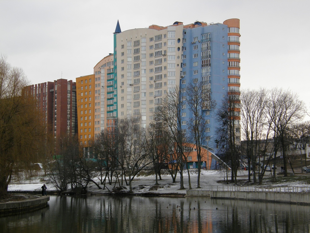 Жилые дома по ул. Белорусской, г.Минск