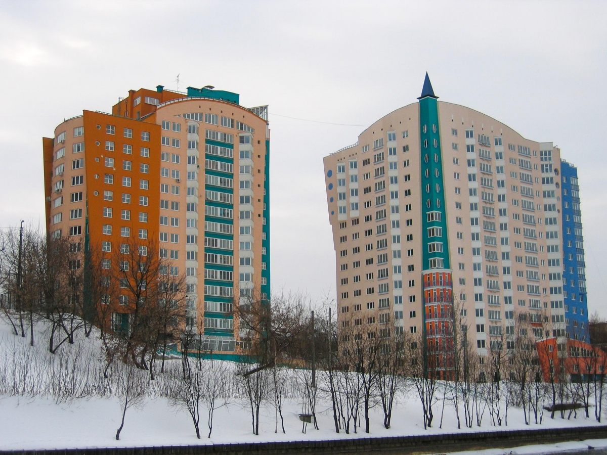 Жилые дома по ул. Белорусской, г.Минск